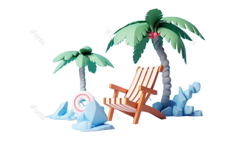 卡通图片,天空元素,夏天PNG,插画免抠素材